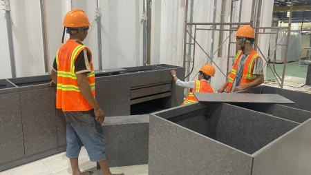 Showroom trưng bày gạch