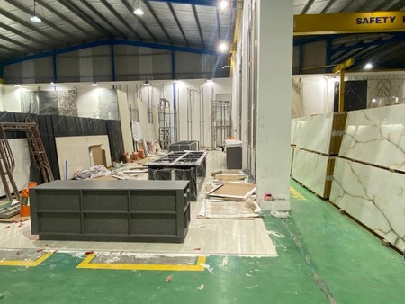 Showroom trưng bày gạch