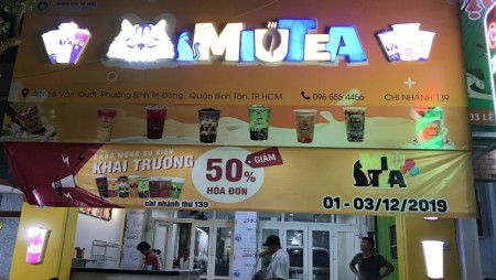 Trà sữa Miutea Quận Bình Tân