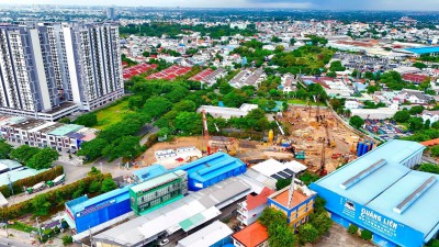 Setia Edenia Bình Dương: Cập Nhật Tiến Độ “Vàng” Từ Công Trường Sôi Động