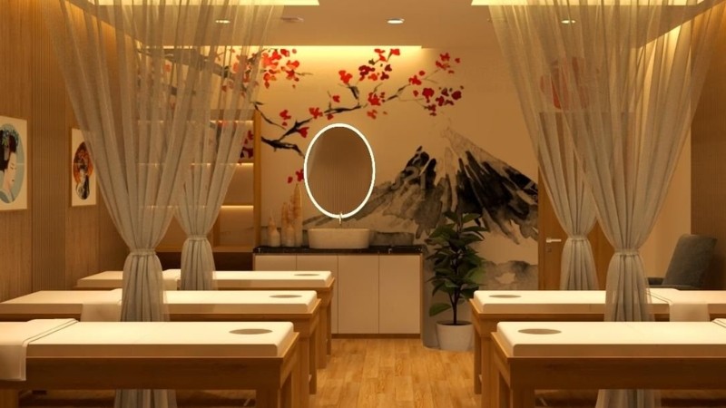 Các mẫu thiết kế spa đẹp với sự kết hợp hương, âm, ánh sáng