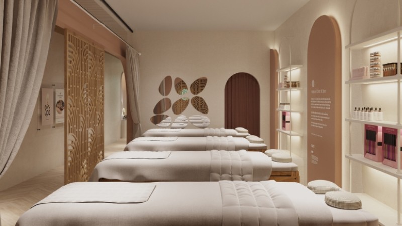 Các mẫu thiết kế spa đẹp theo phong cách Luxury