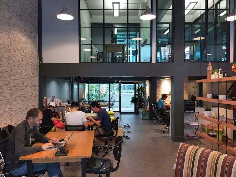 Mô Hình Cà Phê Co-working