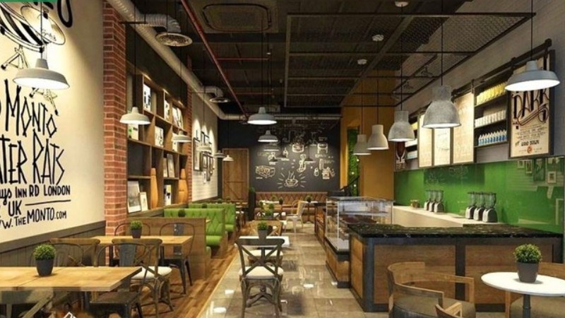 cách setup quán cafe