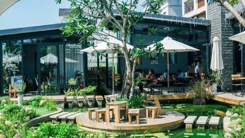 Chi phí mở quán cafe sân vườn