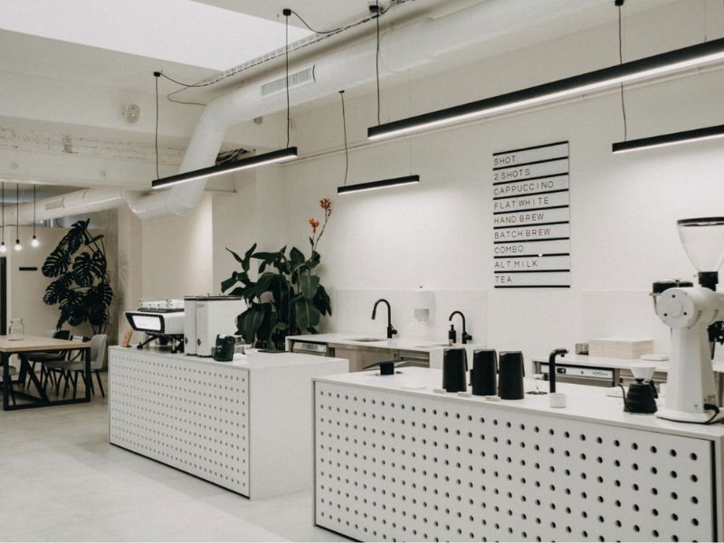 Decor Quán Cà Phê Nhỏ Phong Cách Minimalist