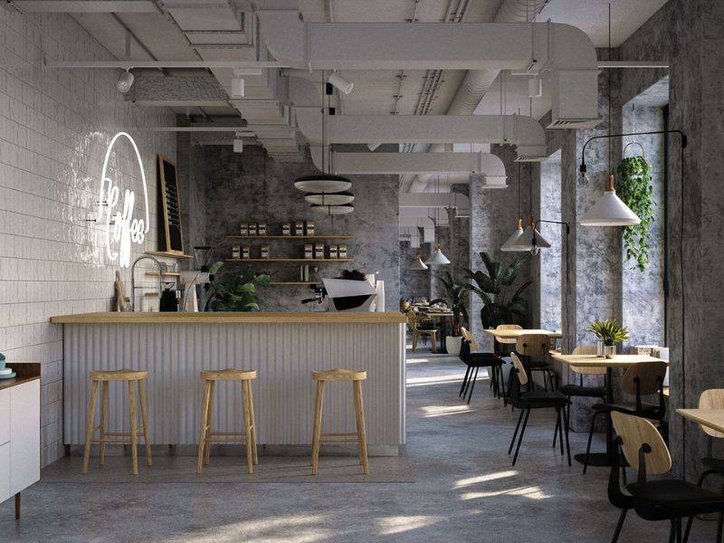 Decor Quán Cà Phê Nhỏ Phong Cách Scandinavian