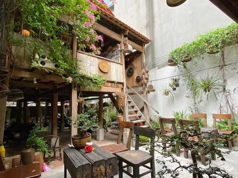 Decor Quán Cà Phê Nhỏ Phong Cách Vintage