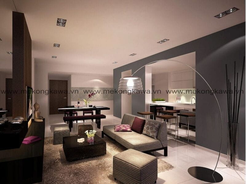 Đơn vị thiết kế nội thất Mekongkawa