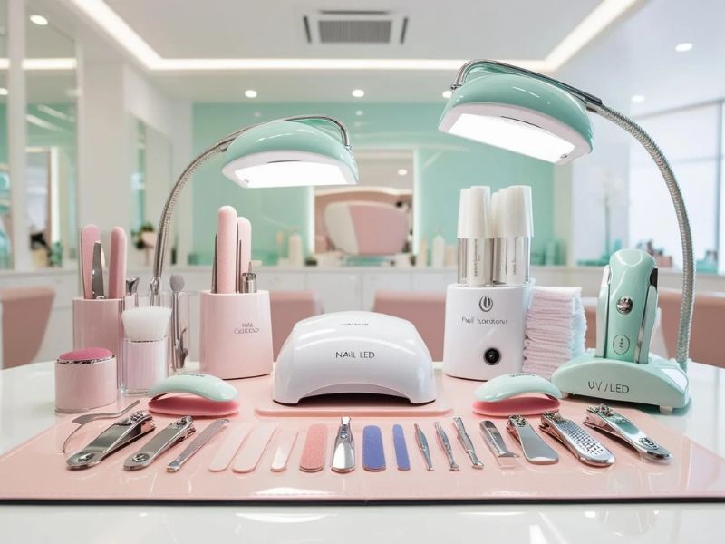 Chuẩn Bị Trang Thiết Bị Và Dụng Cụ Làm Nail