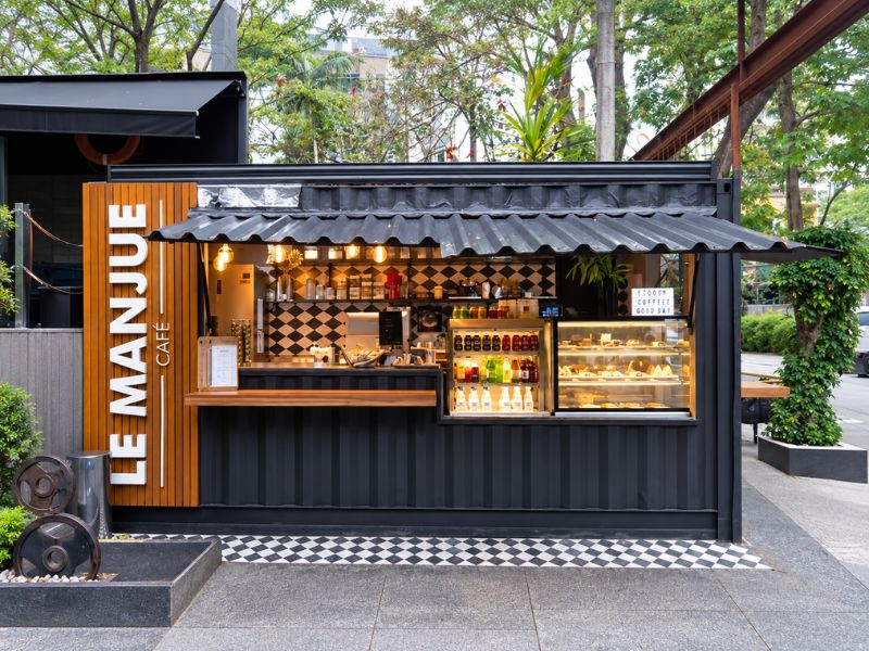 Quán Cafe Take Away Diện Tích Nhỏ