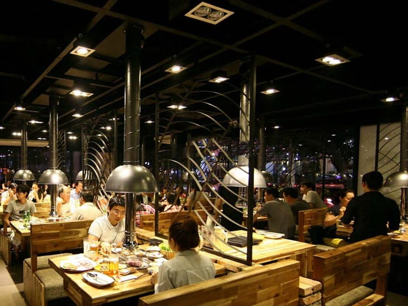 nội thất nhà hàng hiện đại
