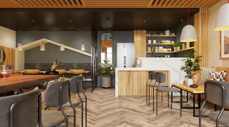 Nội thất quán cafe trọn gói​