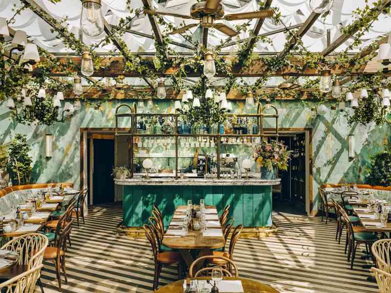 Setup Quán Cafe Sân Vườn Theo Phong Cách Vintage