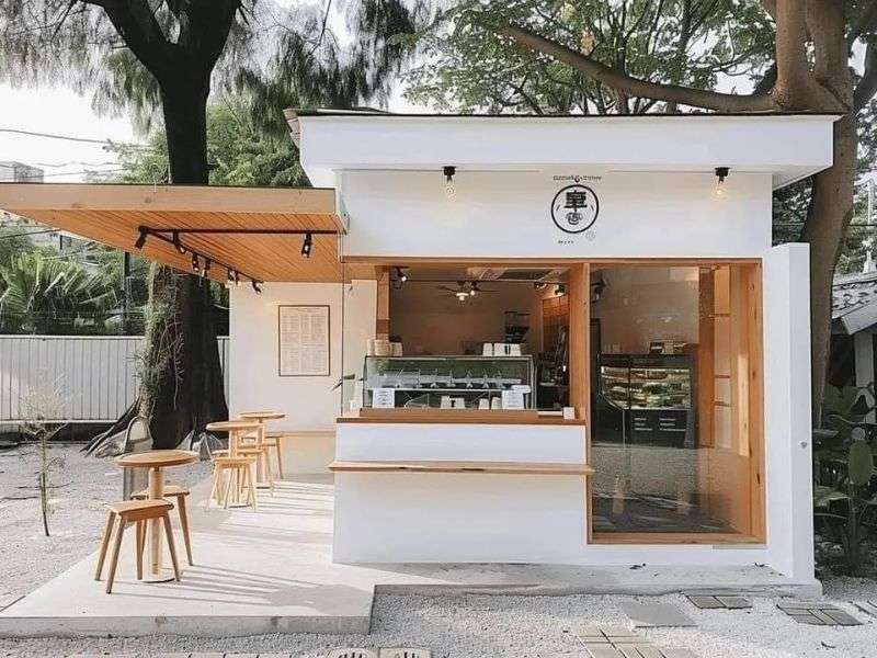 Setup Quán Trà Sữa Nhỏ Hiện Đại