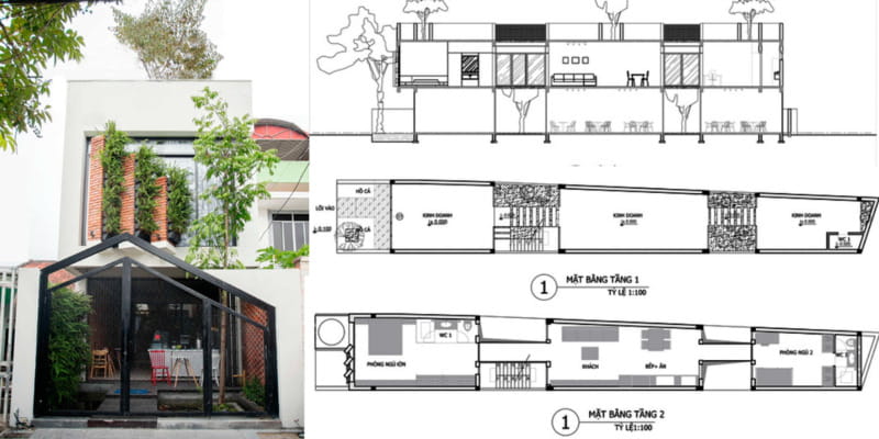 Gợi ý thiết kế mặt bằng nhà phố kết hợp kinh doanh