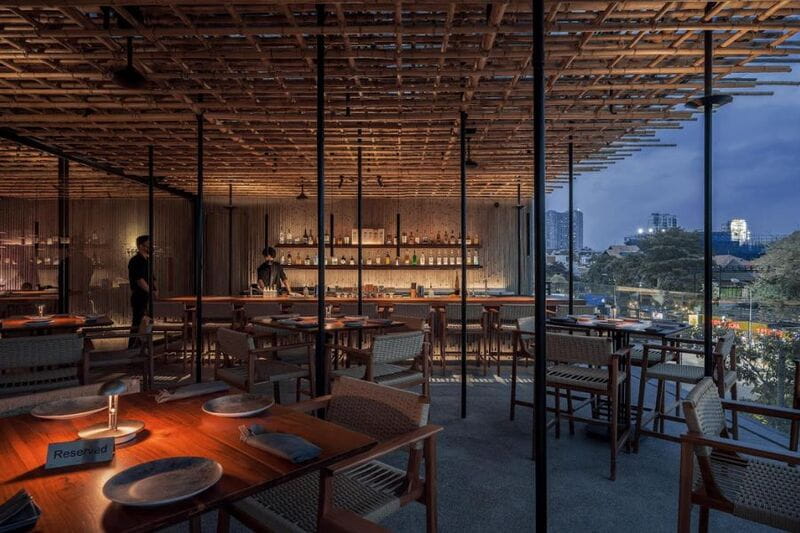 Thiết kế nội thất nhà hàng đẹp​