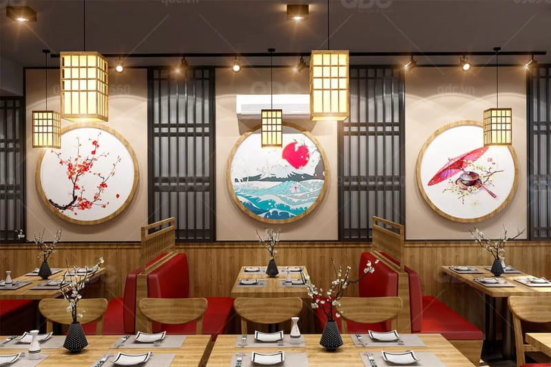 Thiết kế nội thất nhà hàng đẹp​