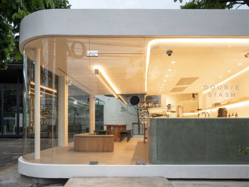 Thiết Kế Quán Cafe 100m2 Phong Cách Tối Giản