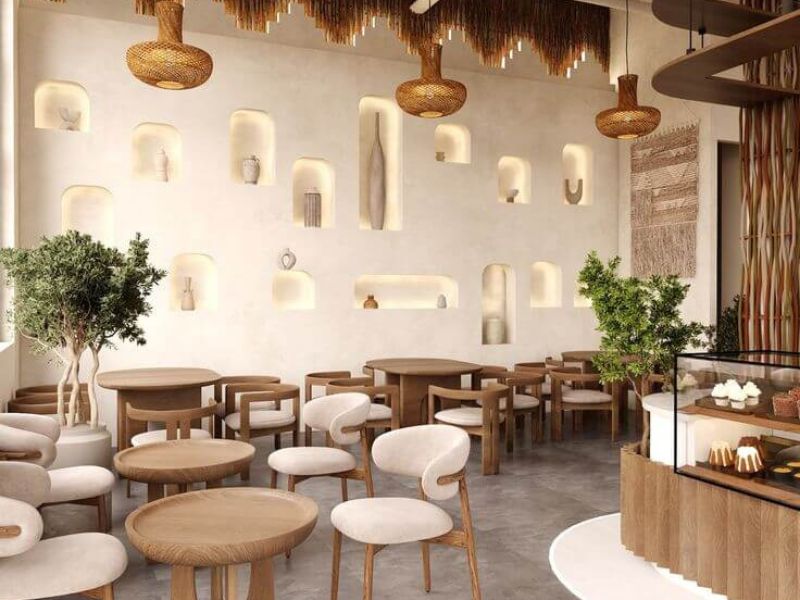 Những Mẫu Thiết Kế Quán Cafe 50m2 Đẹp Và Dễ Ứng Dụng