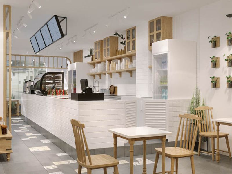 Những Mẫu Thiết Kế Quán Cafe 50m2 Đẹp Và Dễ Ứng Dụng