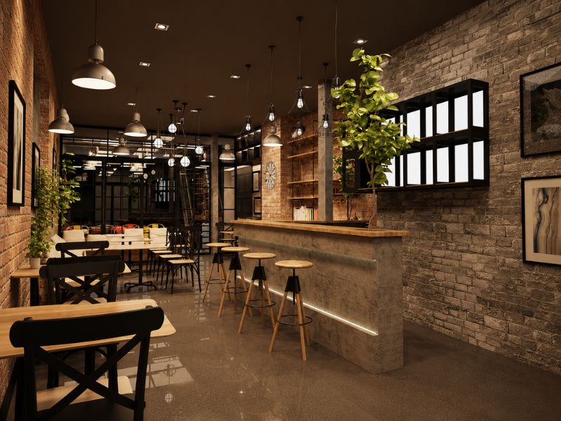 Thiết Kế Quán Cafe Phong Cách Industrial Là Gì?