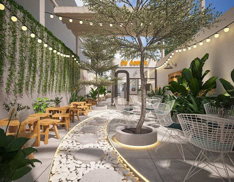 Thiết kế quán cafe trọn gói