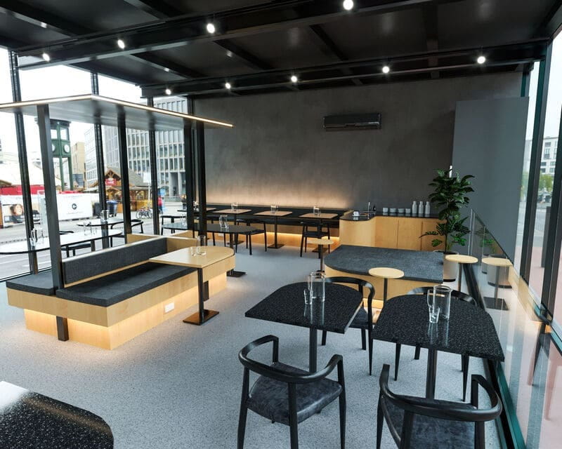 Thiết kế quán cafe trọn gói