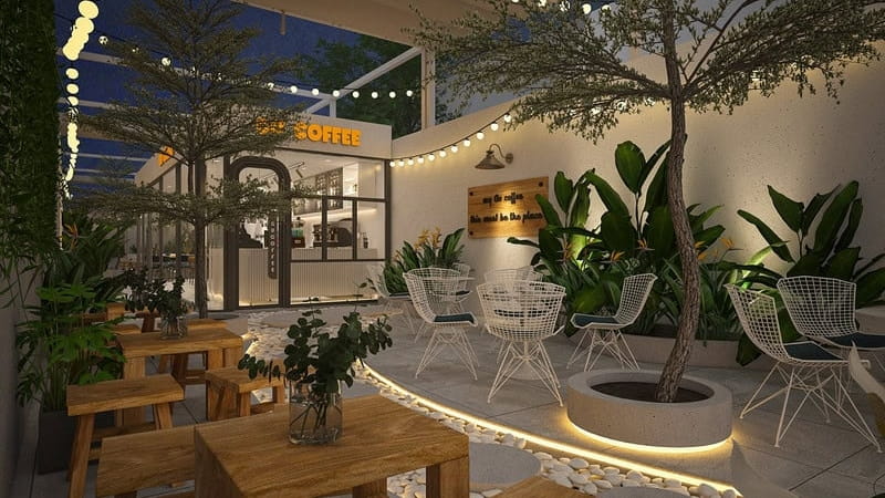 Thiết kế quán trà sữa nhỏ giá rẻ