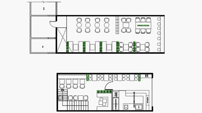 Thiết kế quán trà sữa nhỏ giá rẻ