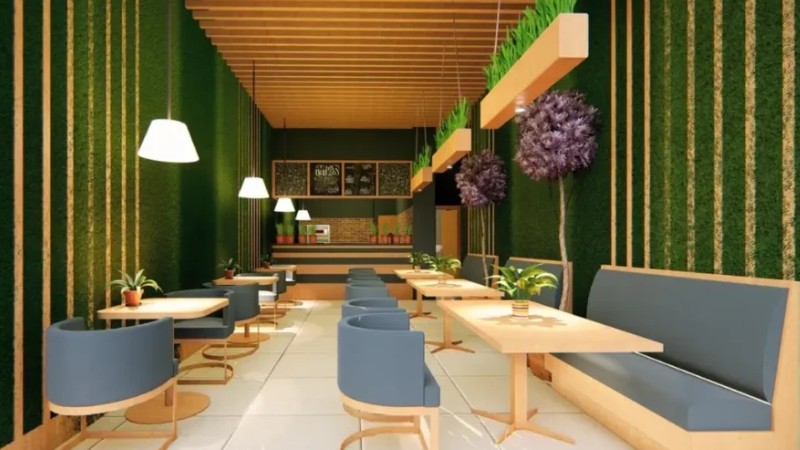 Thiết kế quán trà sữa nhỏ giá rẻ