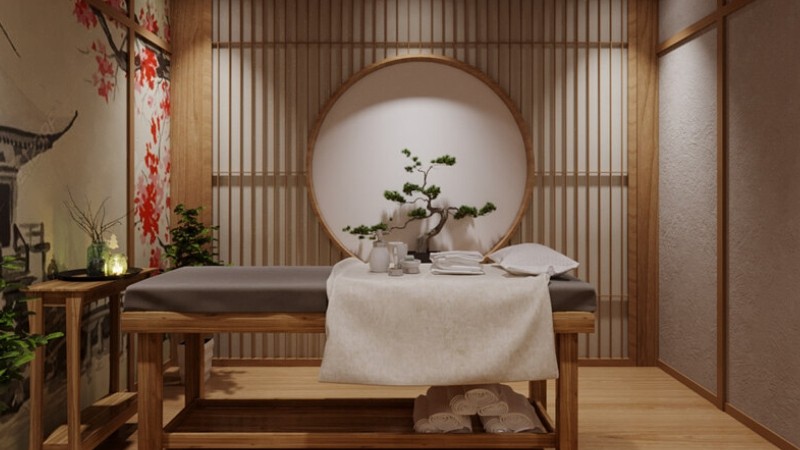 Thiết kế spa mini tại nhà trên 15m²
