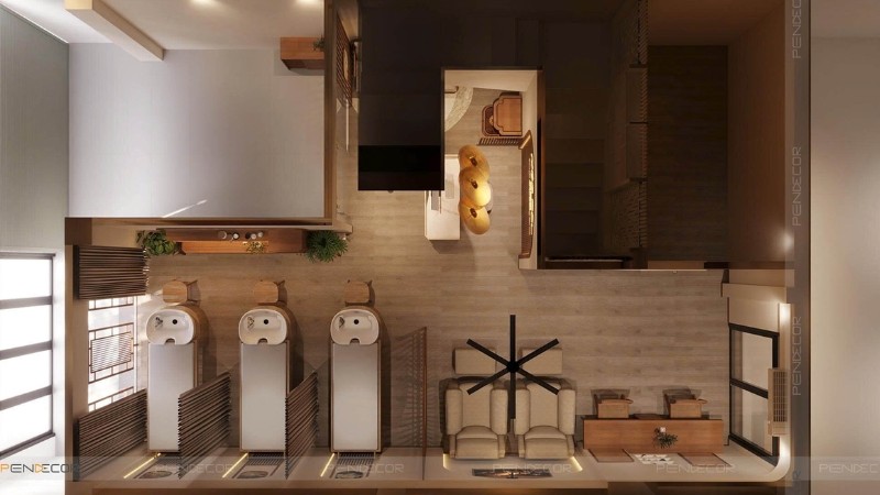 Thiết kế spa mini tại nhà có quy trình