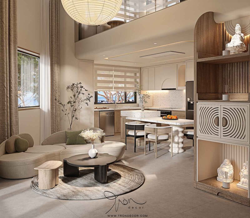 Thiết kế thi công nội thất hcm Tròn Decor