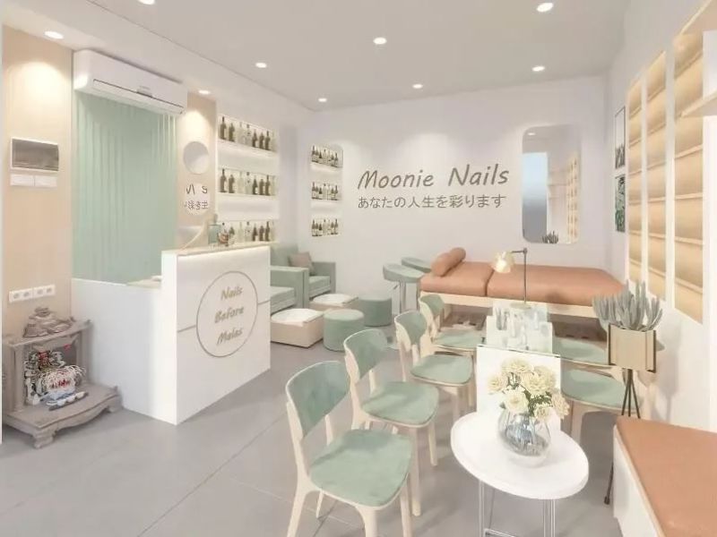 15+ Mẫu Thiết Kế Tiệm Nail Gội Đầu Đẹp Theo Từng Diện Tích