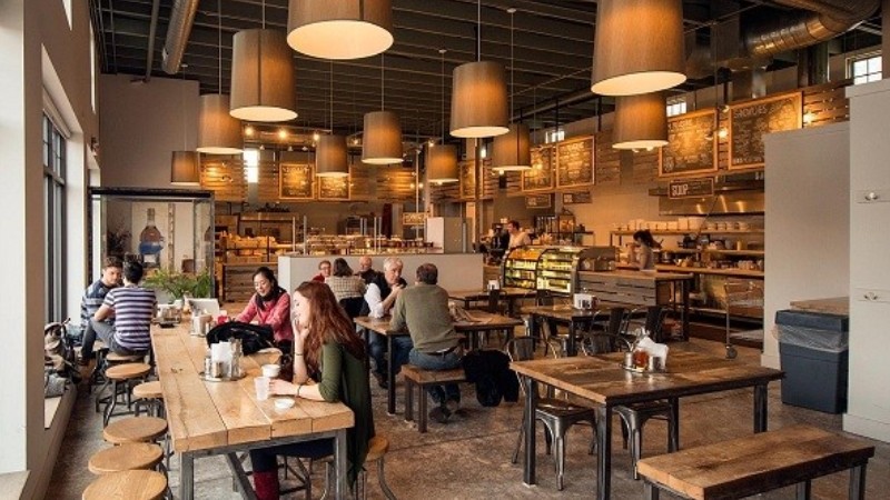 Trang trí quán cà phê phong cách Mix & Match