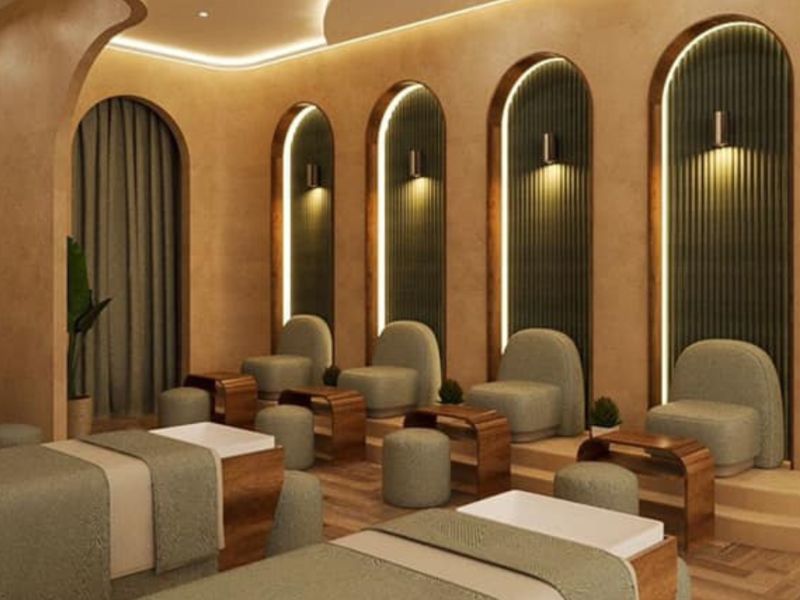 Tiệm Nail Kết Hợp Spa Mini