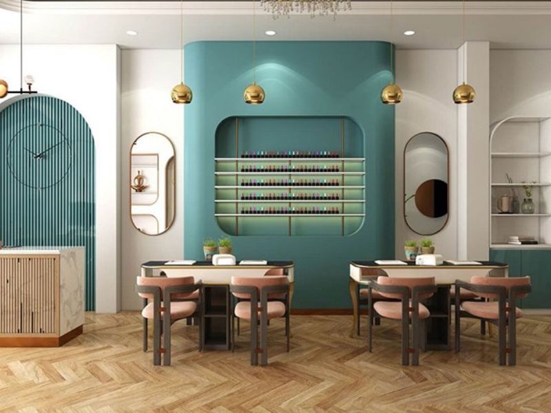 Tiệm Nail Phong Cách Hàn Quốc