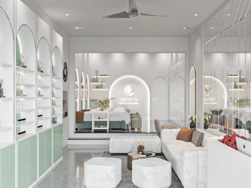 Tiệm Nail Kết Hợp Spa Mini