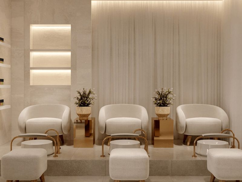Tiệm Nail Phong Cách Hiện Đại