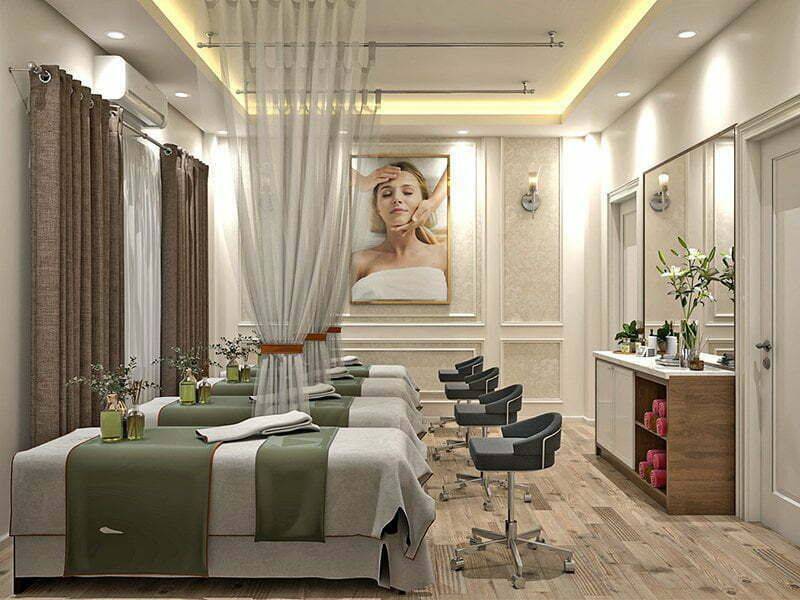 Tiệm Nail Kết Hợp Spa Mini