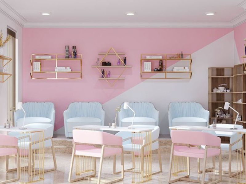 Tiệm Nail Phong Cách Hàn Quốc