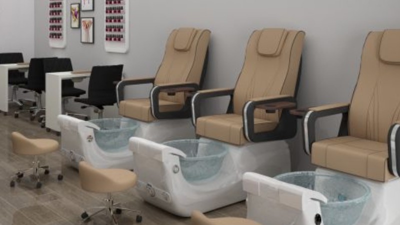 Trang trí tiệm nail